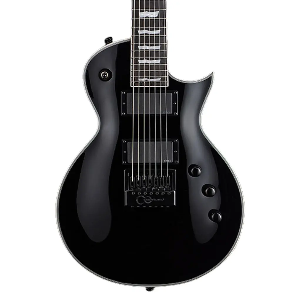 Ltd Ec-1007 7-String Evertune Electric Guitar - Black 1