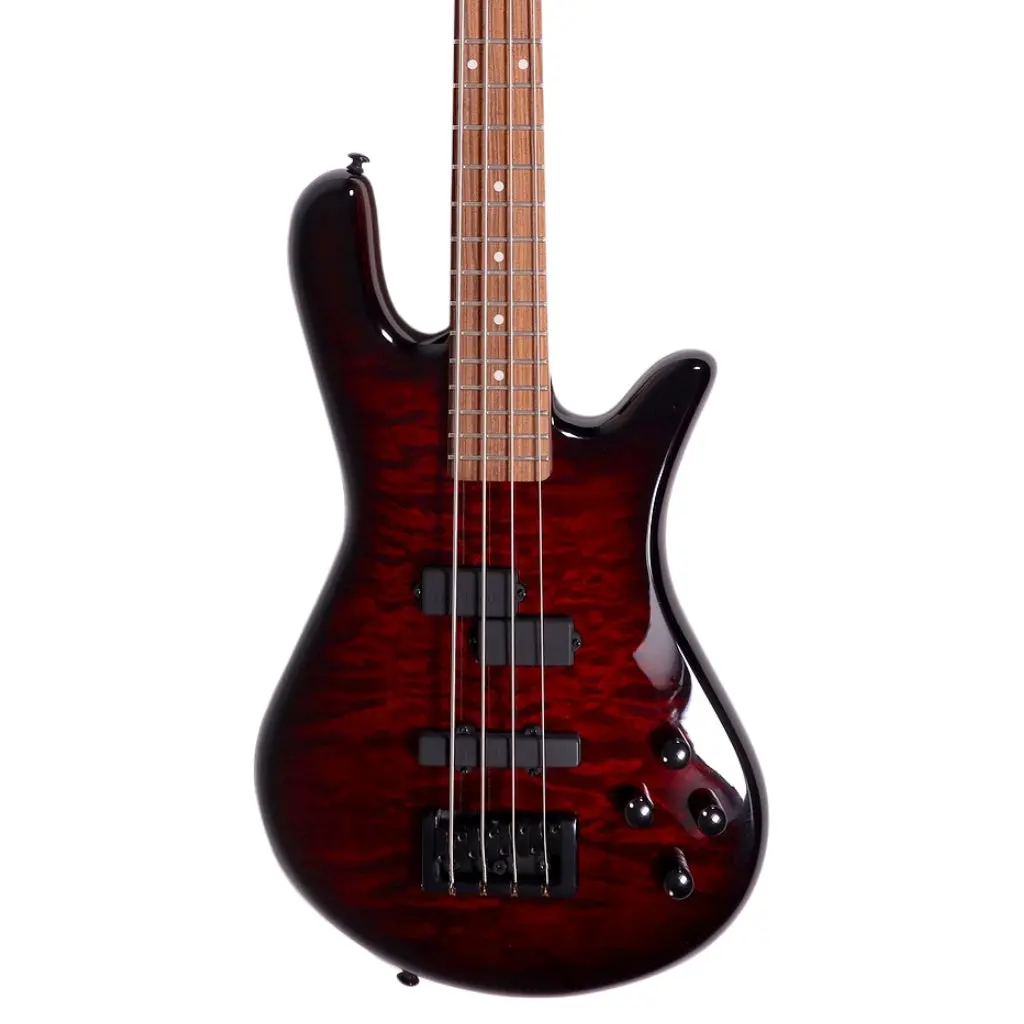 Spector Legend 4 Classic Bass Guitar - Black Cherry 1