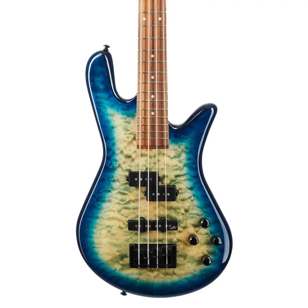 Spector Legend 4 Bass Guitar - Faded Blue Gloss 1