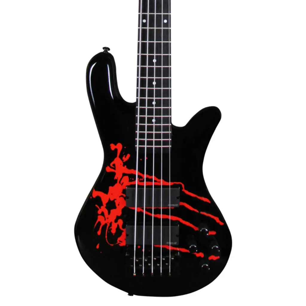 Spector Legend 5 Alex Webster Signature Bass Guitar - Blood Drip 1