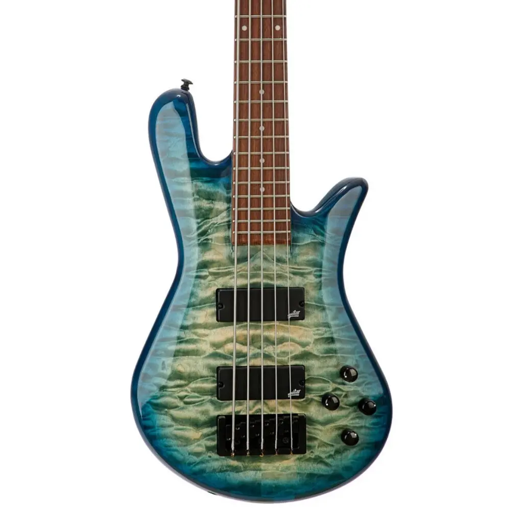 Spector Legend 5 Bass Guitar Aguilar Pickups - Faded Blue Gloss 1