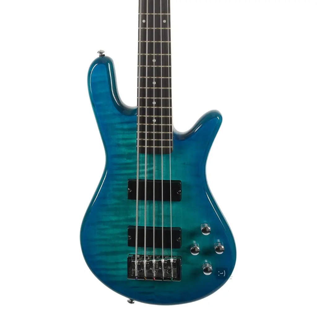 Spector Legend 5 Bass Guitar - Blue Stain Gloss 1