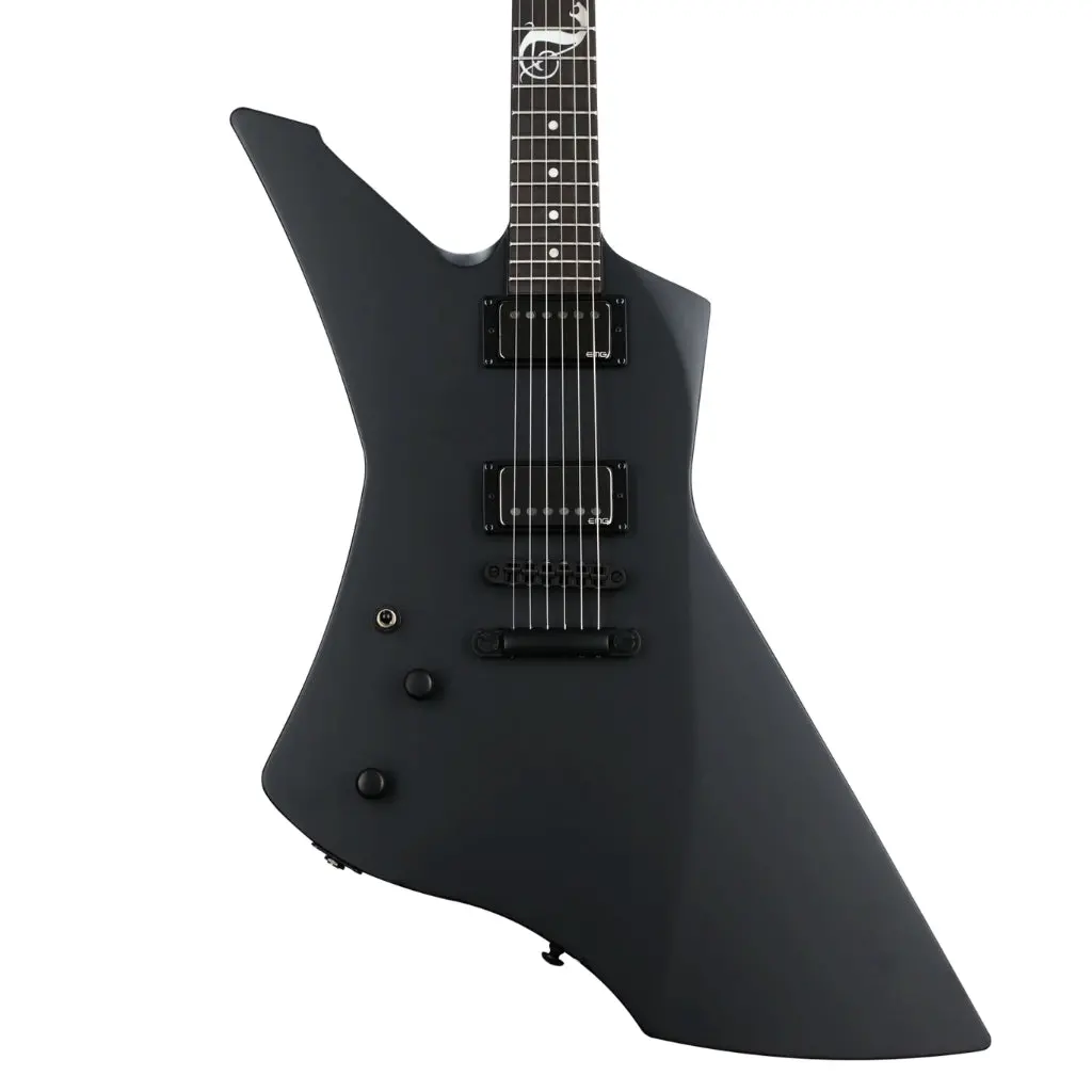 Esp Ltd James Hetfield Snakebyte Left Hand Electric Guitar - Black 1