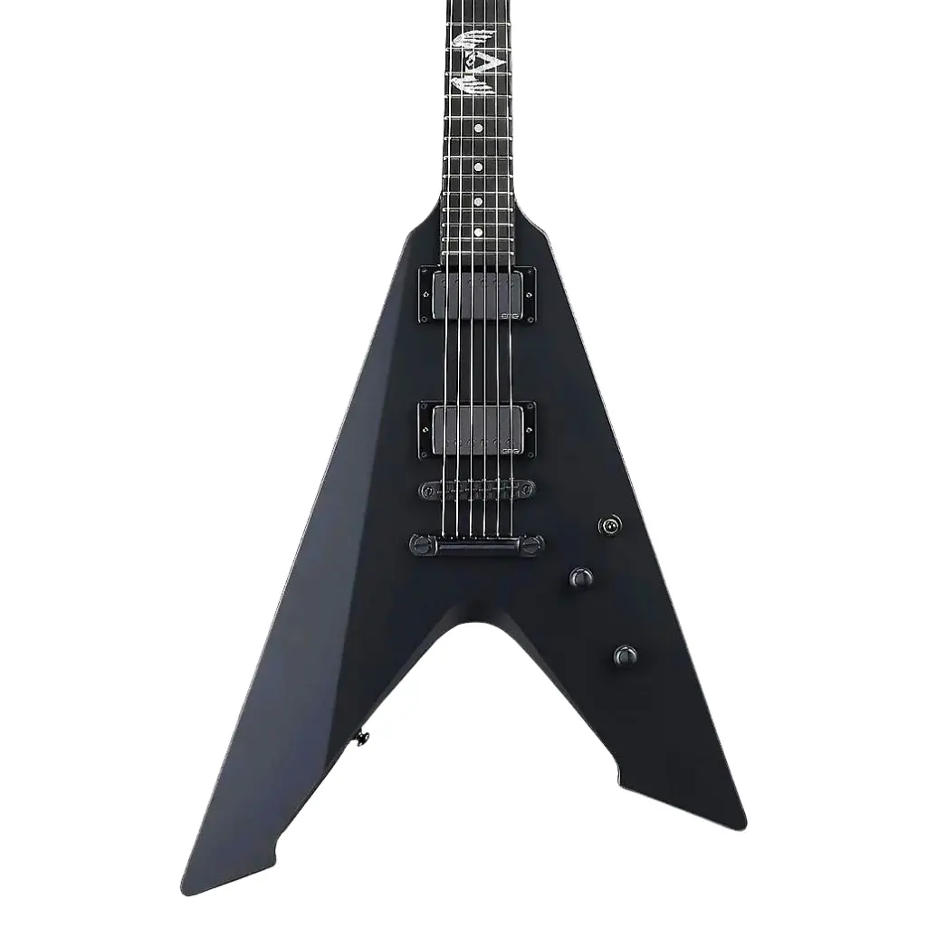 Esp Ltd James Hetfield Vulture In Satin Black 1