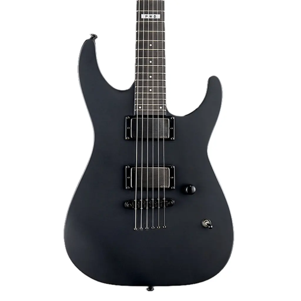 Esp Ltd Jl-600 Jeff Ling Signature Electric Guitar - Black Satin 1