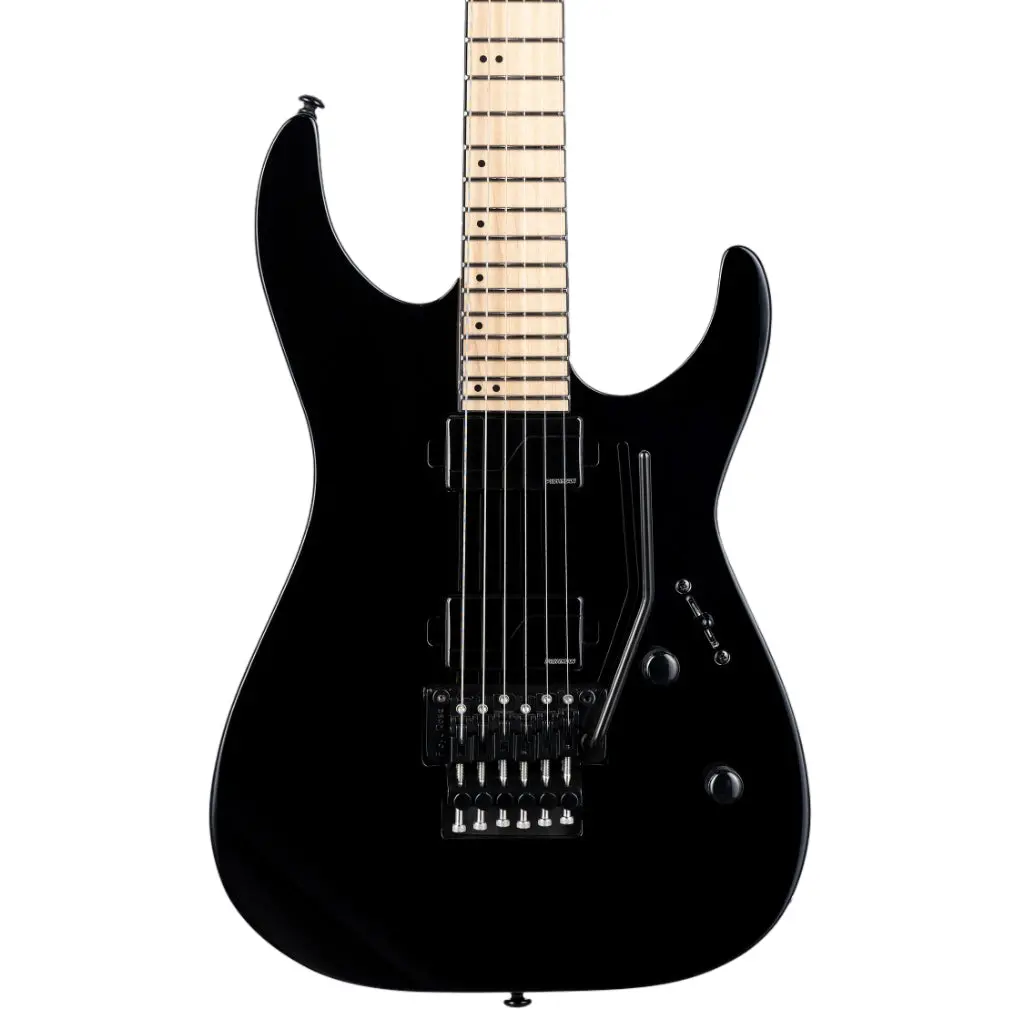 Esp Ltd Deluxe M-1000 Maple Electric Guitar - Black 1