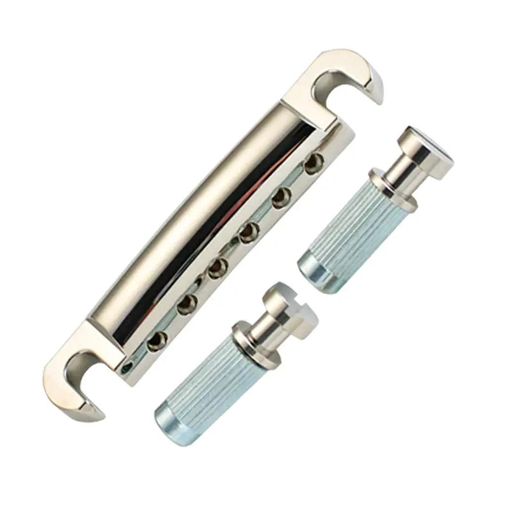 Gotoh Lp8303an Les Paul Aluminium Bridge - Nickel (Ge101a-T) 1