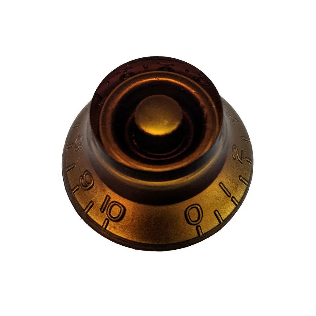 Eagle Lp83am Top Hat Knobs - Amber 1