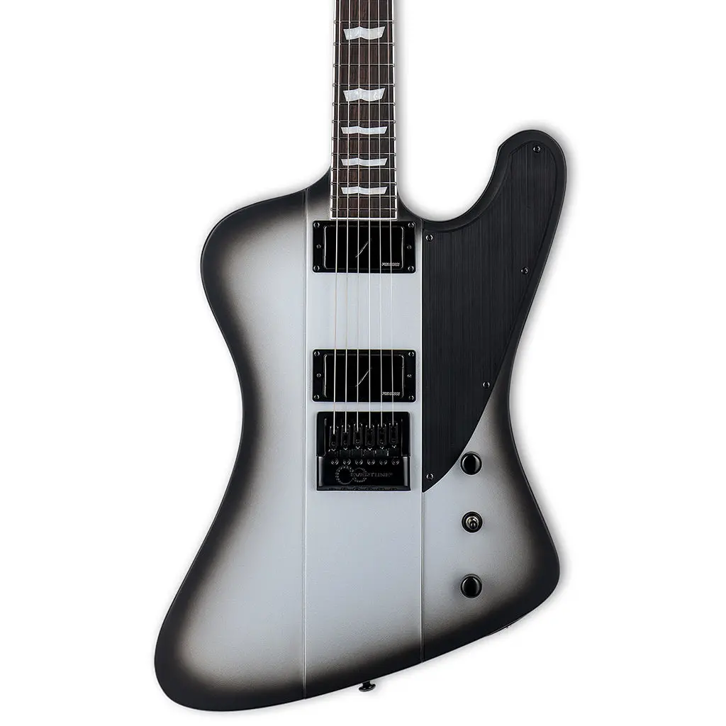 Esp Ltd Phoenix-1000 Evertune Electric Guitar - Silver Sunburst Satin 1