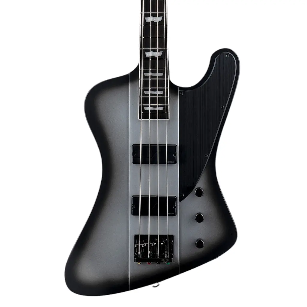 Esp Ltd Phoenix 1004 Bass Guitar - Silver Sunburst Satin 1