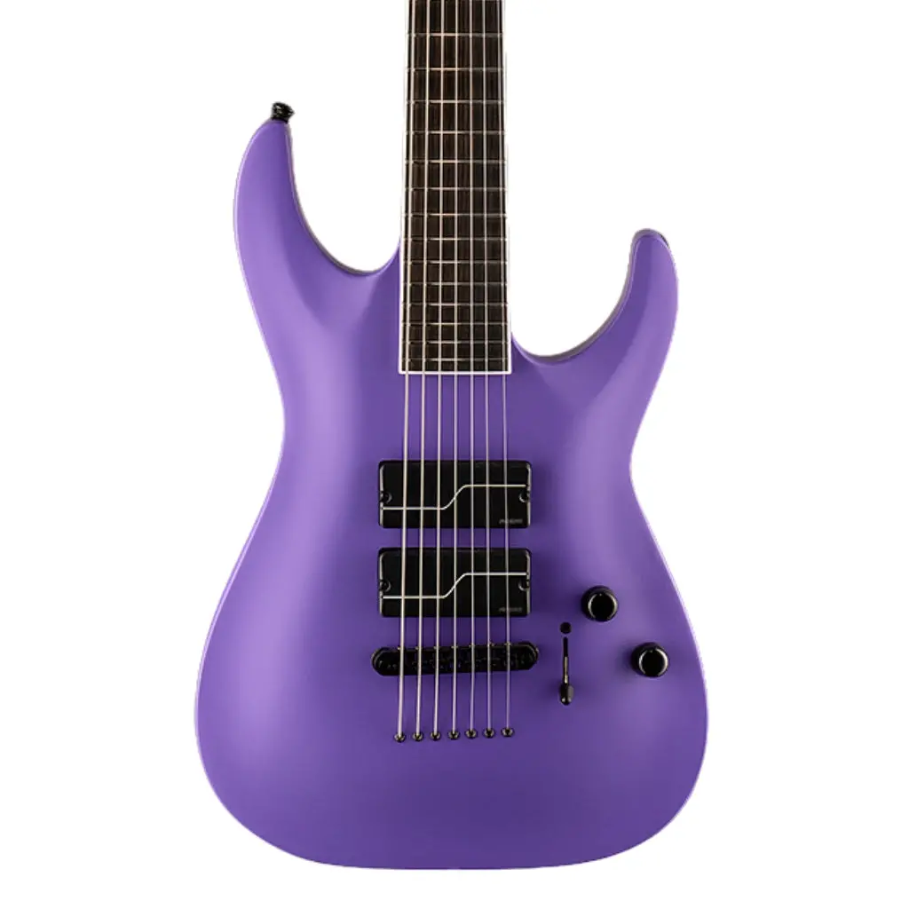 Esp Ltd Stephen Carpenter Sc-607 Baritone Electric Guitar - Purple Satin 1