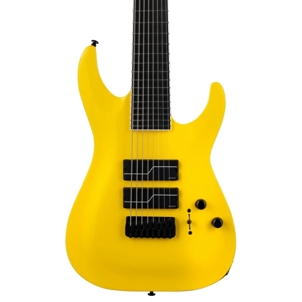 Esp Ltd Stephen Carpenter Sc-608 Fishman Pickups Electric Guitar - Yellow 1