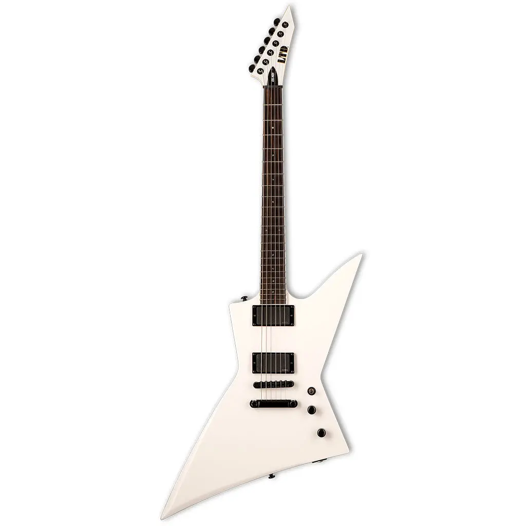 Esp Ltd Ex-401 Snow White Guitar 2
