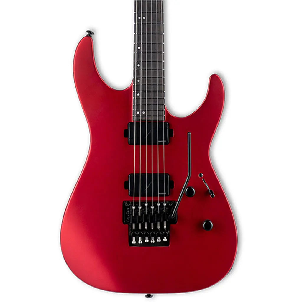Esp Ltd M-1000 - Candy Apple Red Satin 1