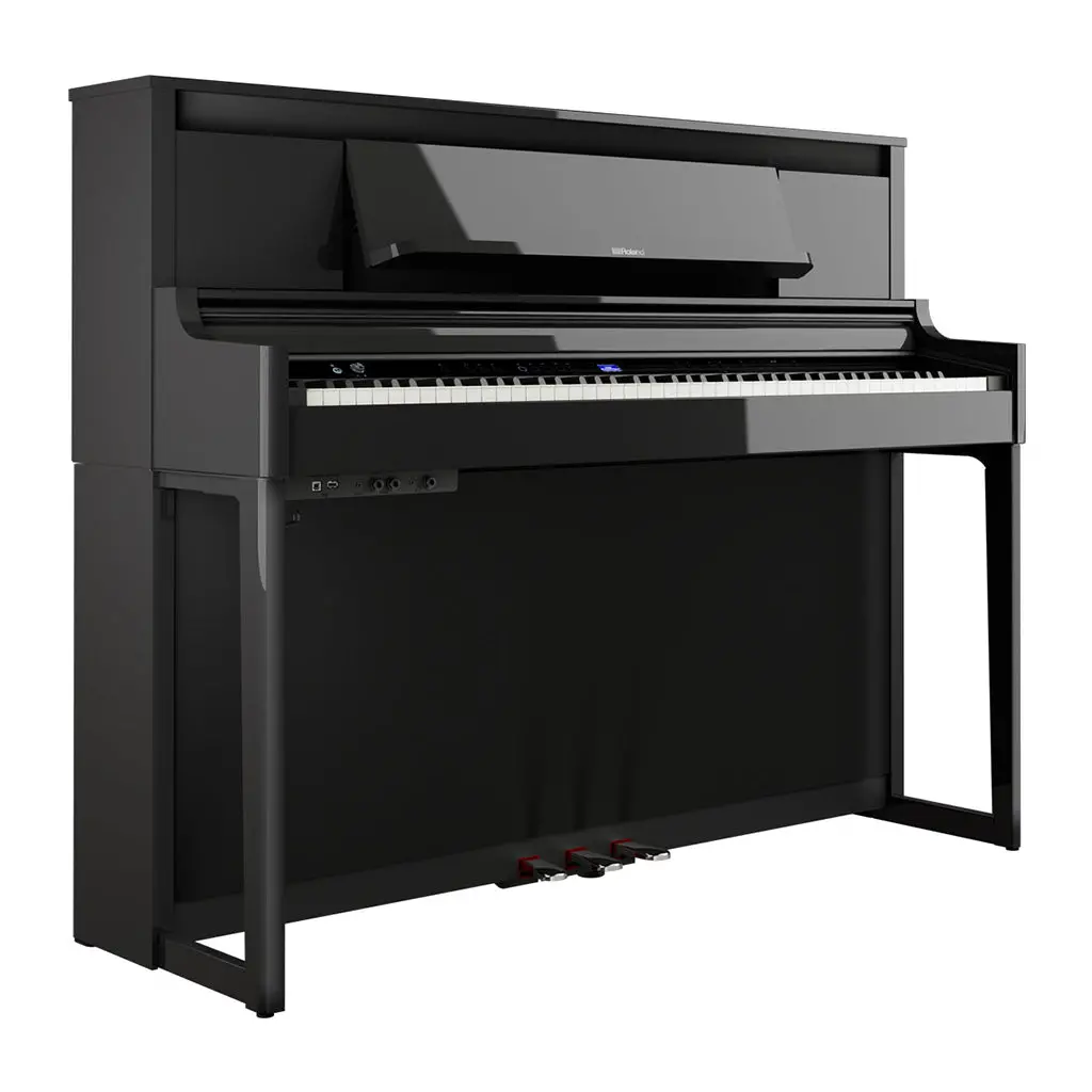 Roland Lx6pe Home Piano In Polished Ebony 1