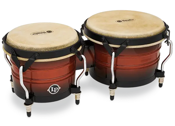 Lp Matador® Custom Wood Bongos - Vintage Sunburst 1