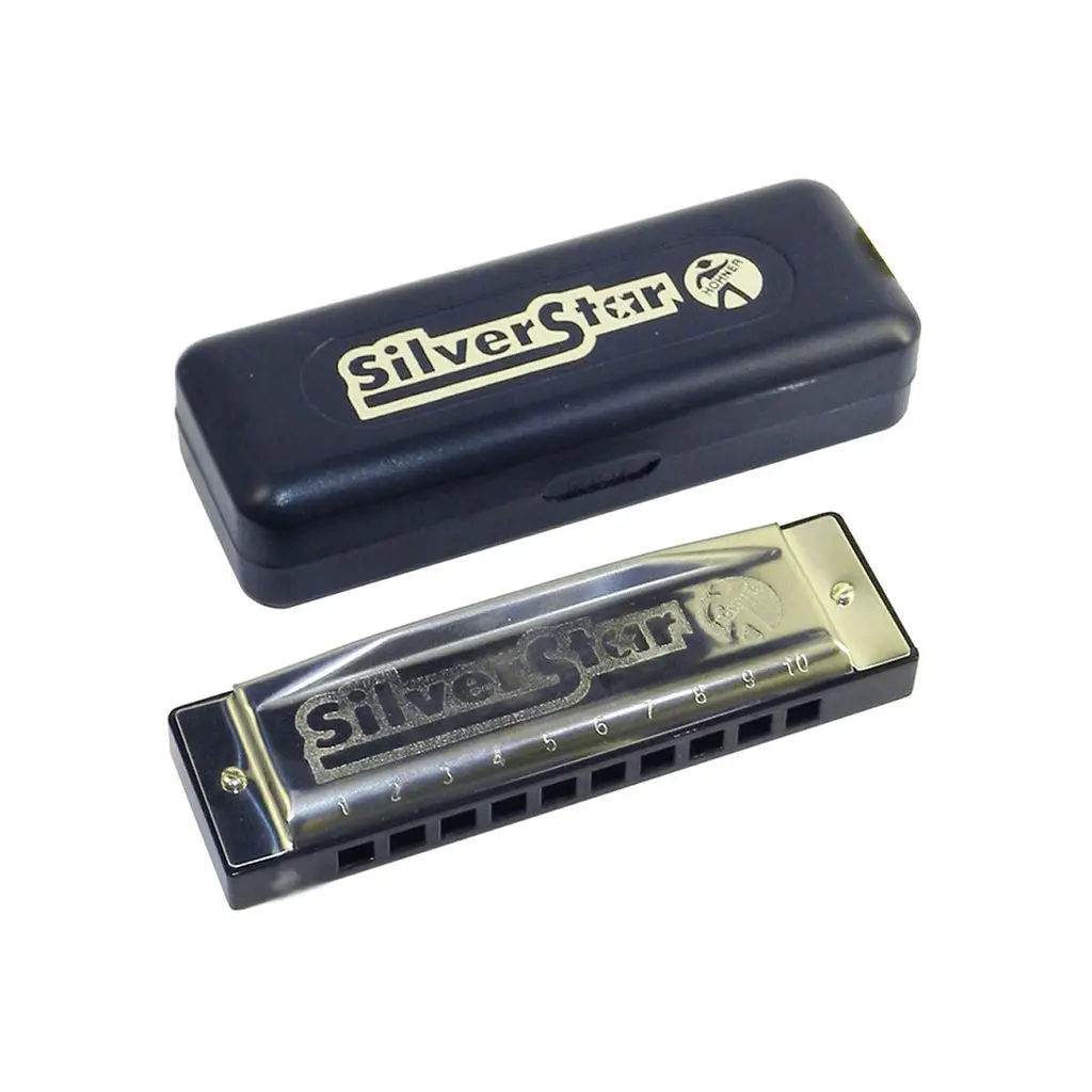 Hohner Silver Star Harmonica Key G 1