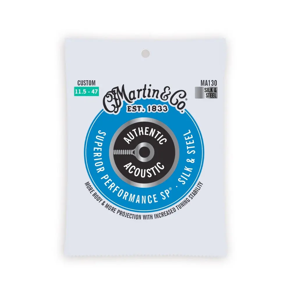 Martin Silk & Steel Acoustic Strings - 11.5 - 47 1