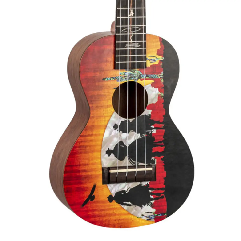 Mahalo Artist Elite Wild West Ukulele 1