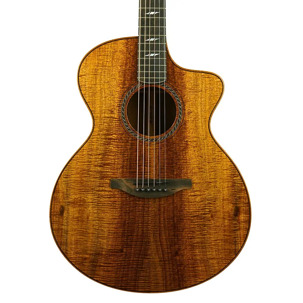 Fenech Masterbuilt Grand Auditorium Cutaway - All Master Grade Blackwood 1