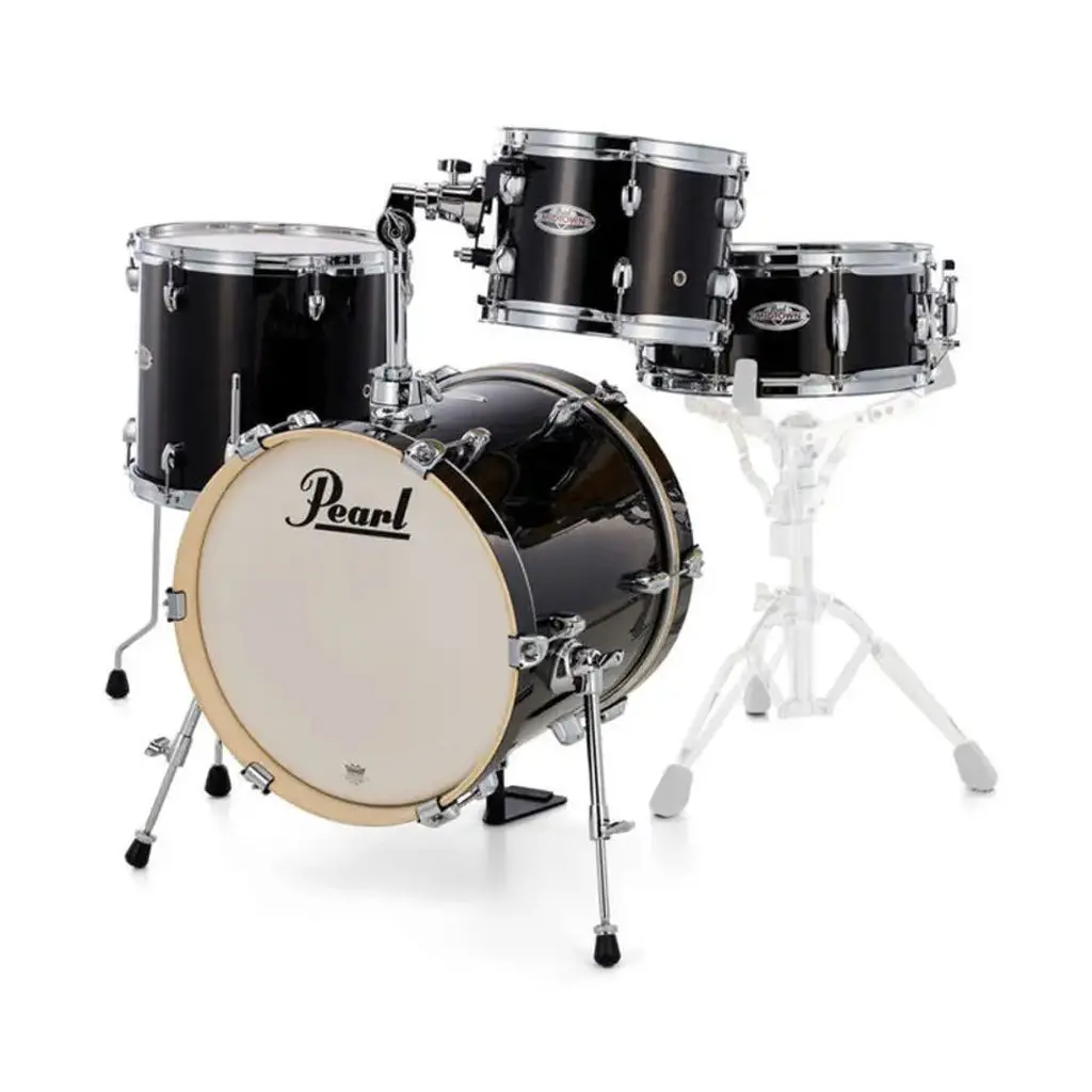 Pearl Midtown Shell Pack - 10, 13Ft ,13S , 16K - Black Gold Sparkle 1