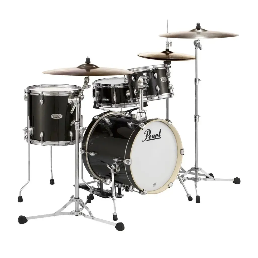 Pearl Midtown Shell Pack - 10, 13Ft ,13S , 16K - Black Gold Sparkle 1
