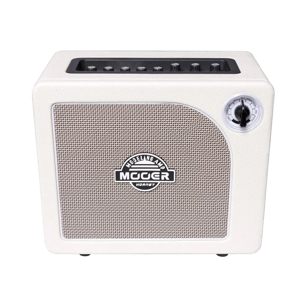 Nobox Mooer Hornet Modeling Amplifier Combo - White 1