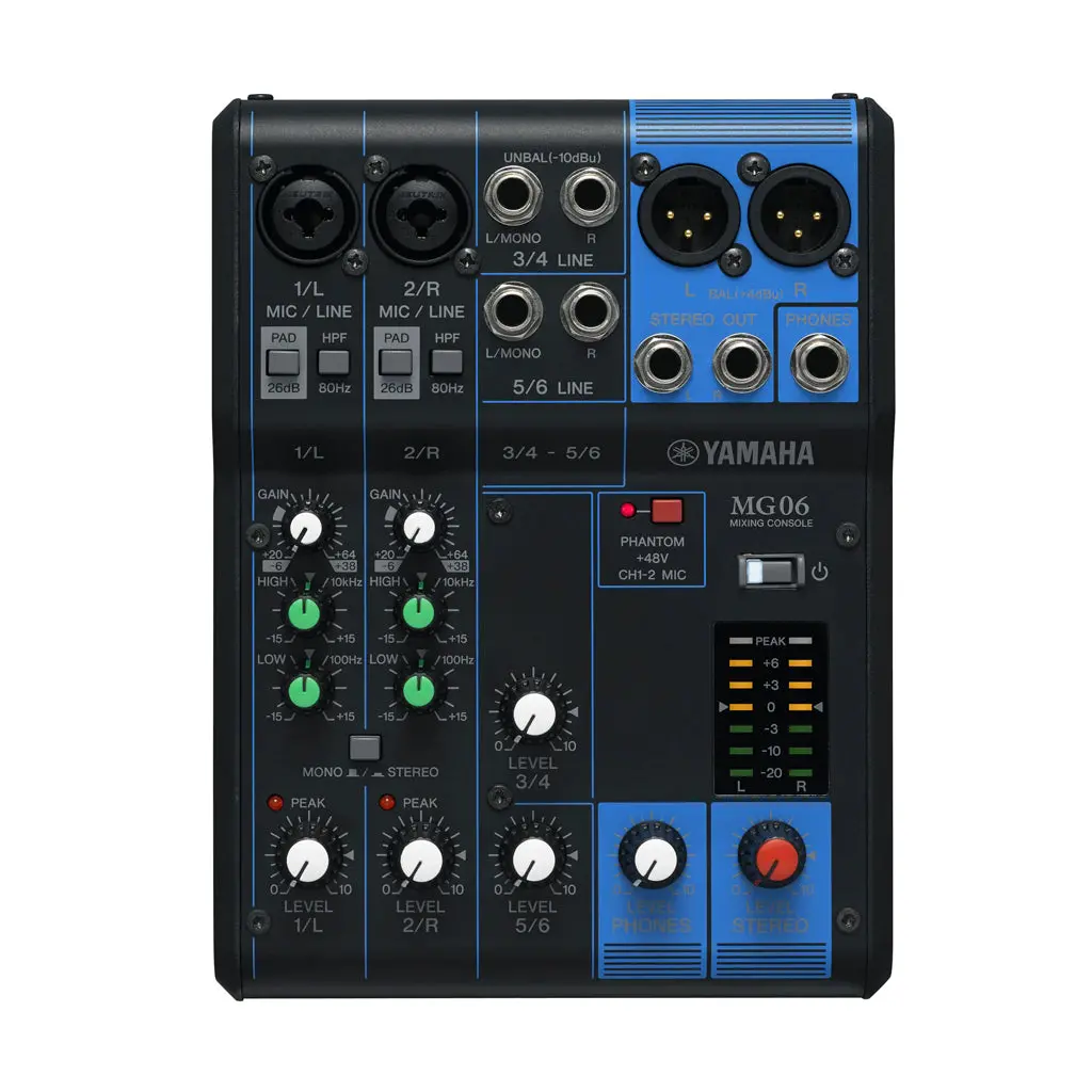 Yamaha Mg06 Mixing Console 1