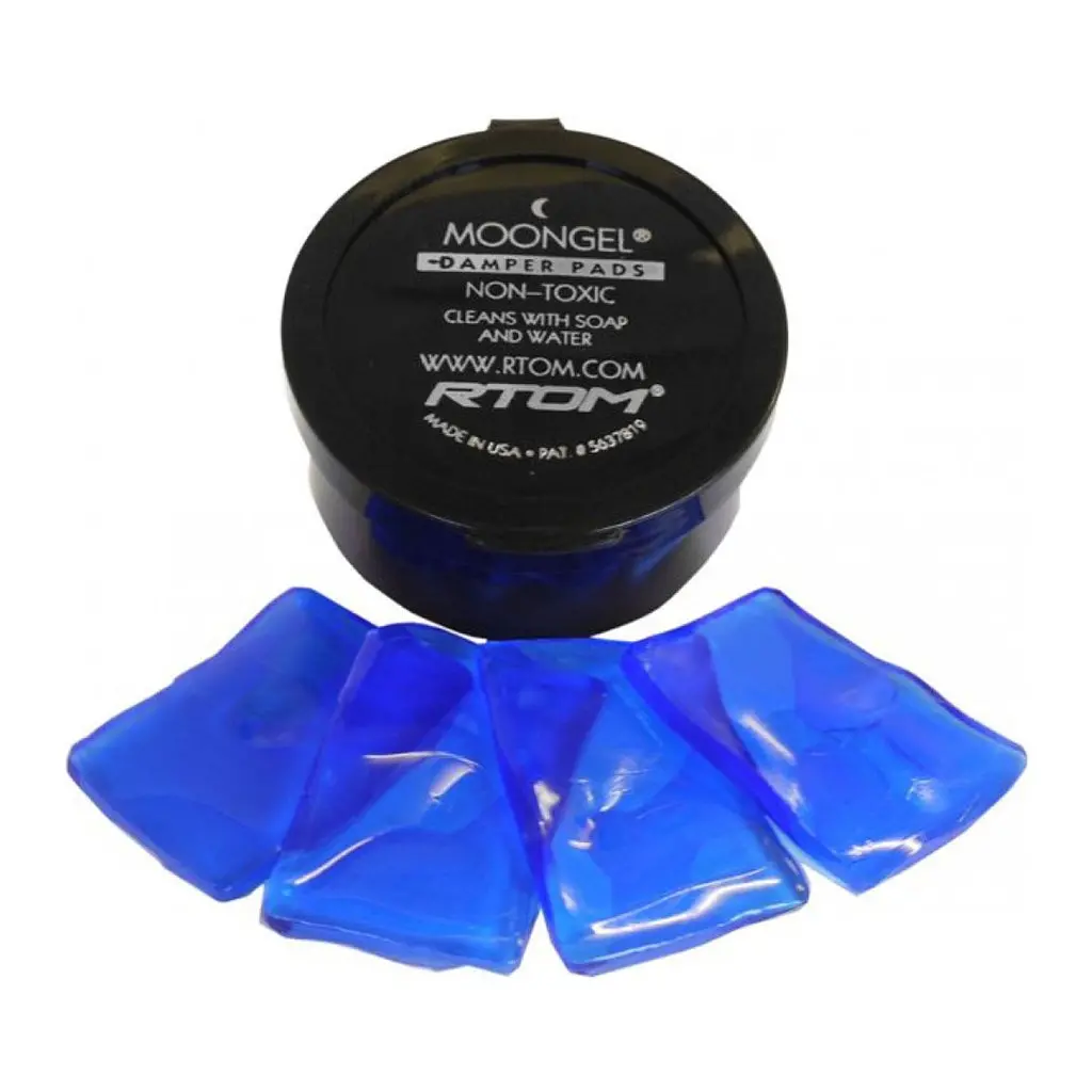 Moongel Drum Dampners - Blue (6Pk) 1