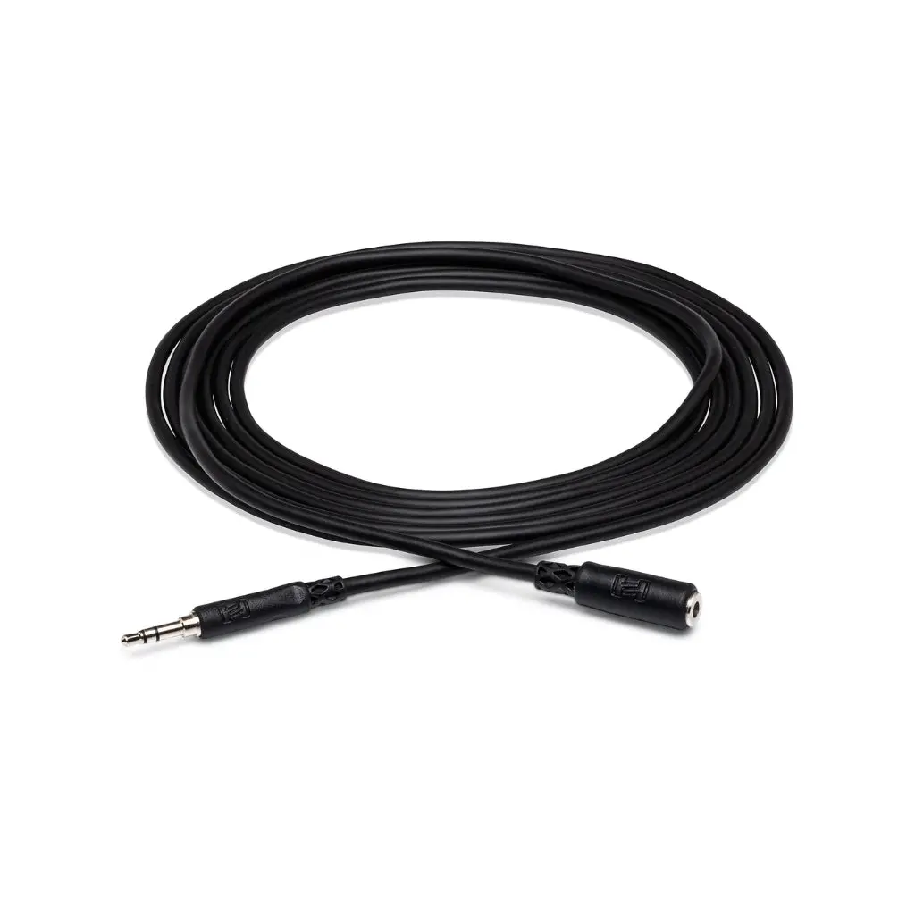 Hosa Technology 3.5 Mm Trs To 3.5 Mm Trs Headphone Extension Cable 2Ft 1