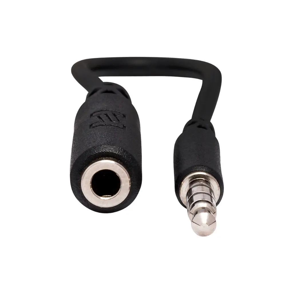 Hosa Technology 3.5 Mm Trrs To Slim 3.5 Mm Trrs Headphone Adaptor 2