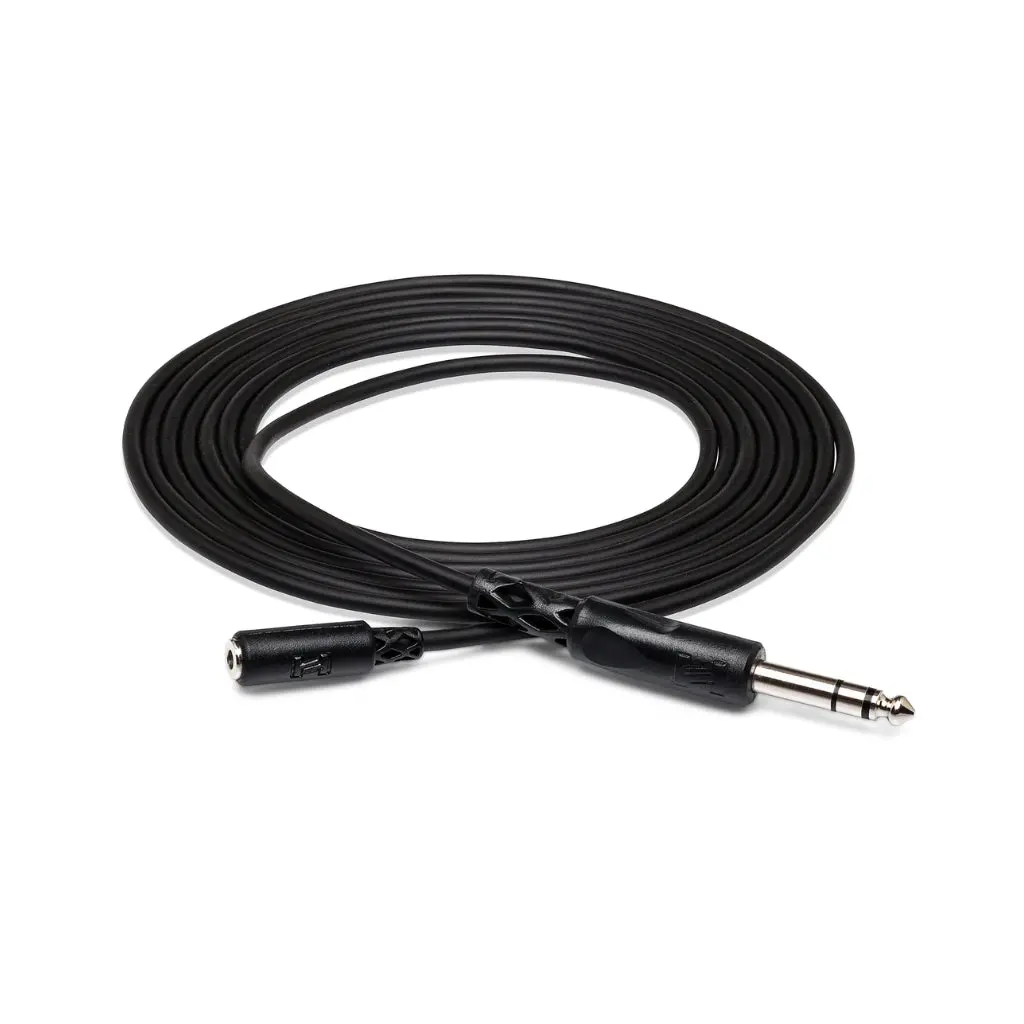 Hosa Technology 3.5 Mm Trs To 1/4 In Trs Headphone Adaptor Cable 10Ft 1