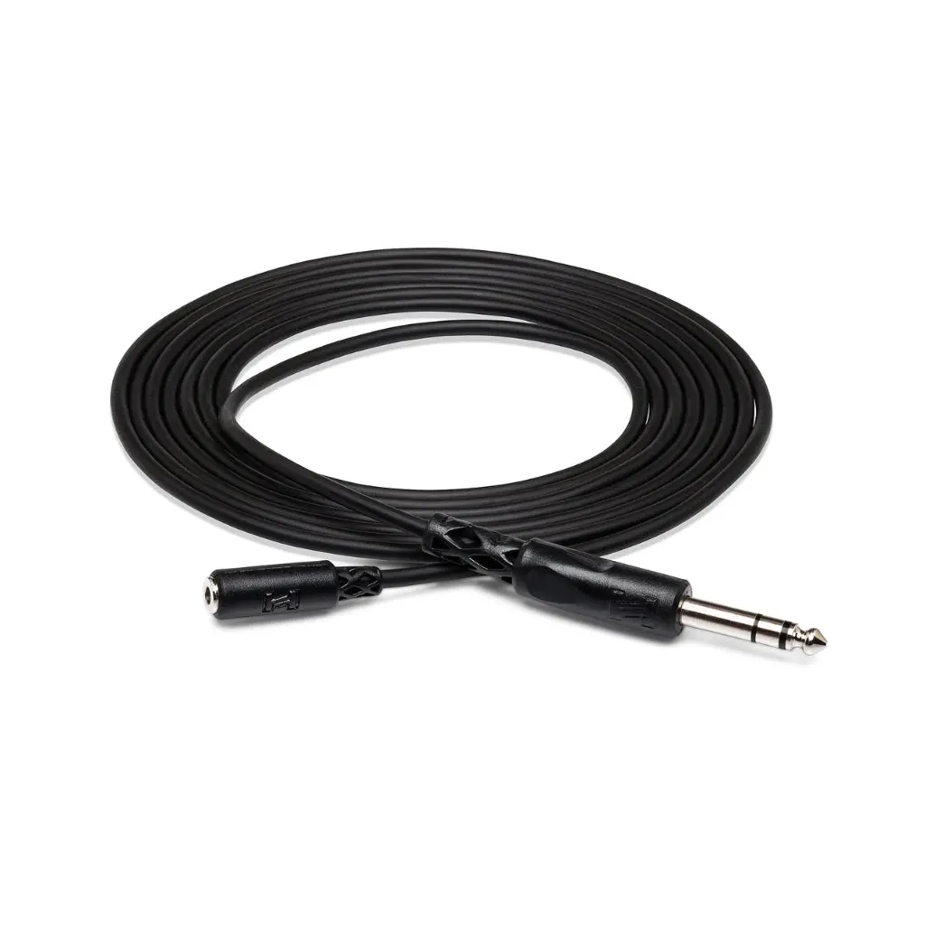 Hosa Technology 3.5 Mm Trs To 1/4 In Trs Headphone Adapter Cable 25Ft 1