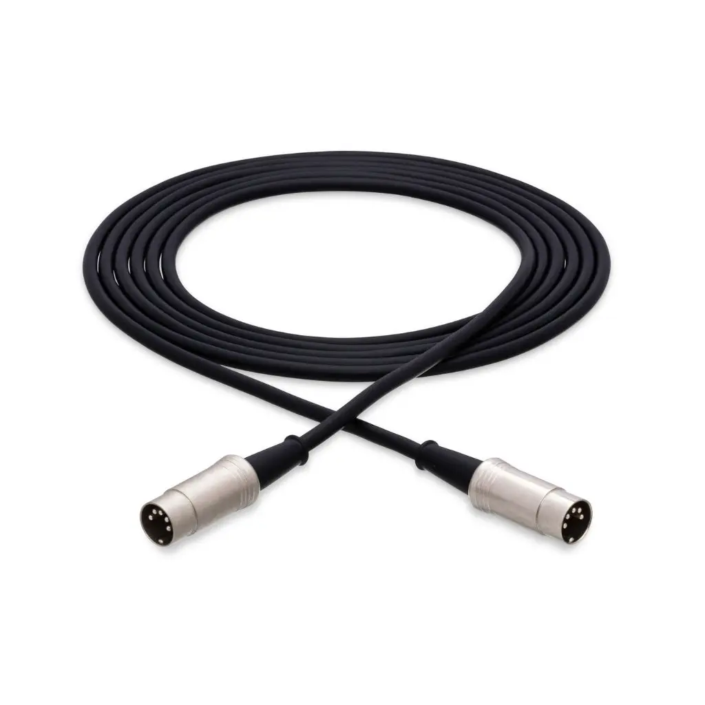 Hosa Technology Serviceable 5-Pin Din To Same Pro Midi Cable 3Ft 1
