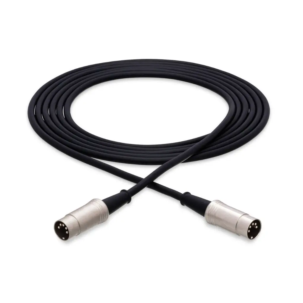 Hosa Technology Serviceable 5-Pin Din To Same Pro Midi Cable 10Ft 1