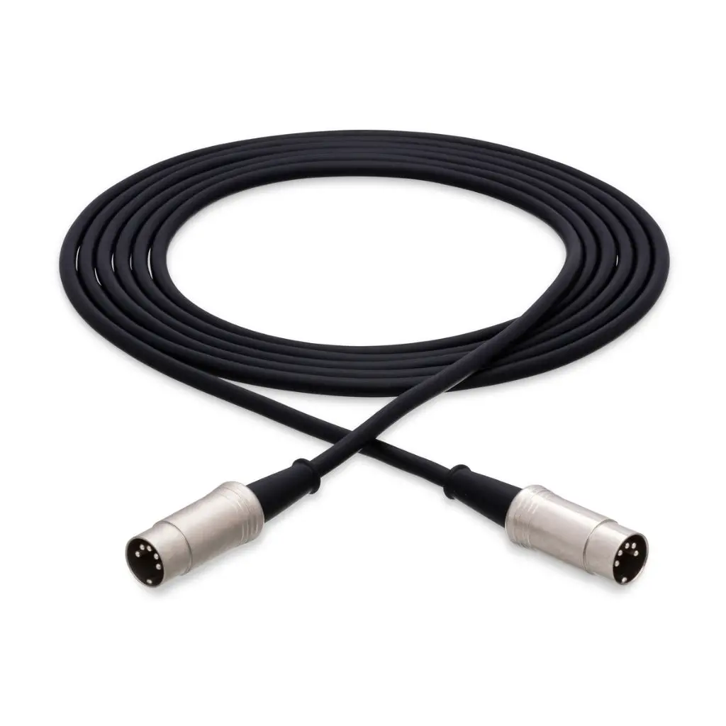 Hosa Technology Serviceable 5-Pin Din To Same Pro Midi Cable 15Ft 1