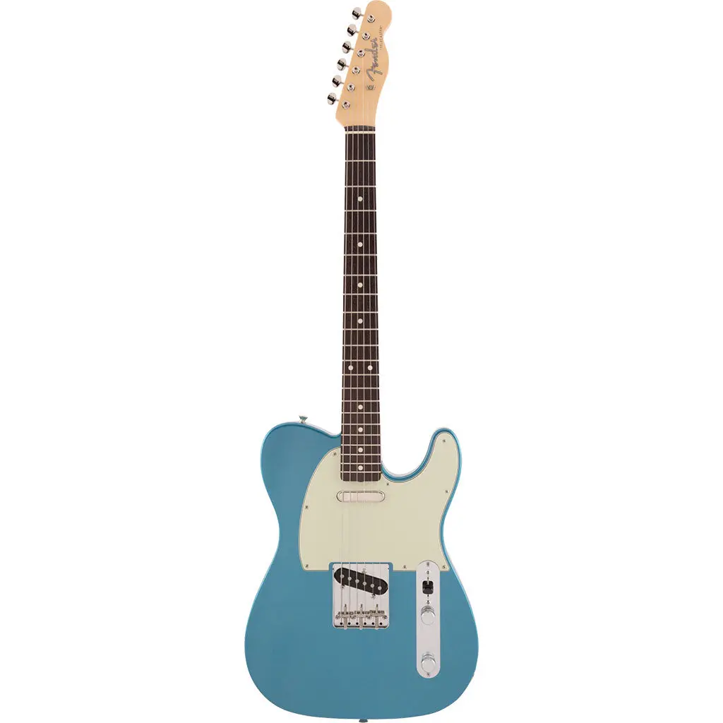 Fender - Made In Japan Traditional 60S Telecaster, Rosewood Fingerboard - Lake Placid Blue 2