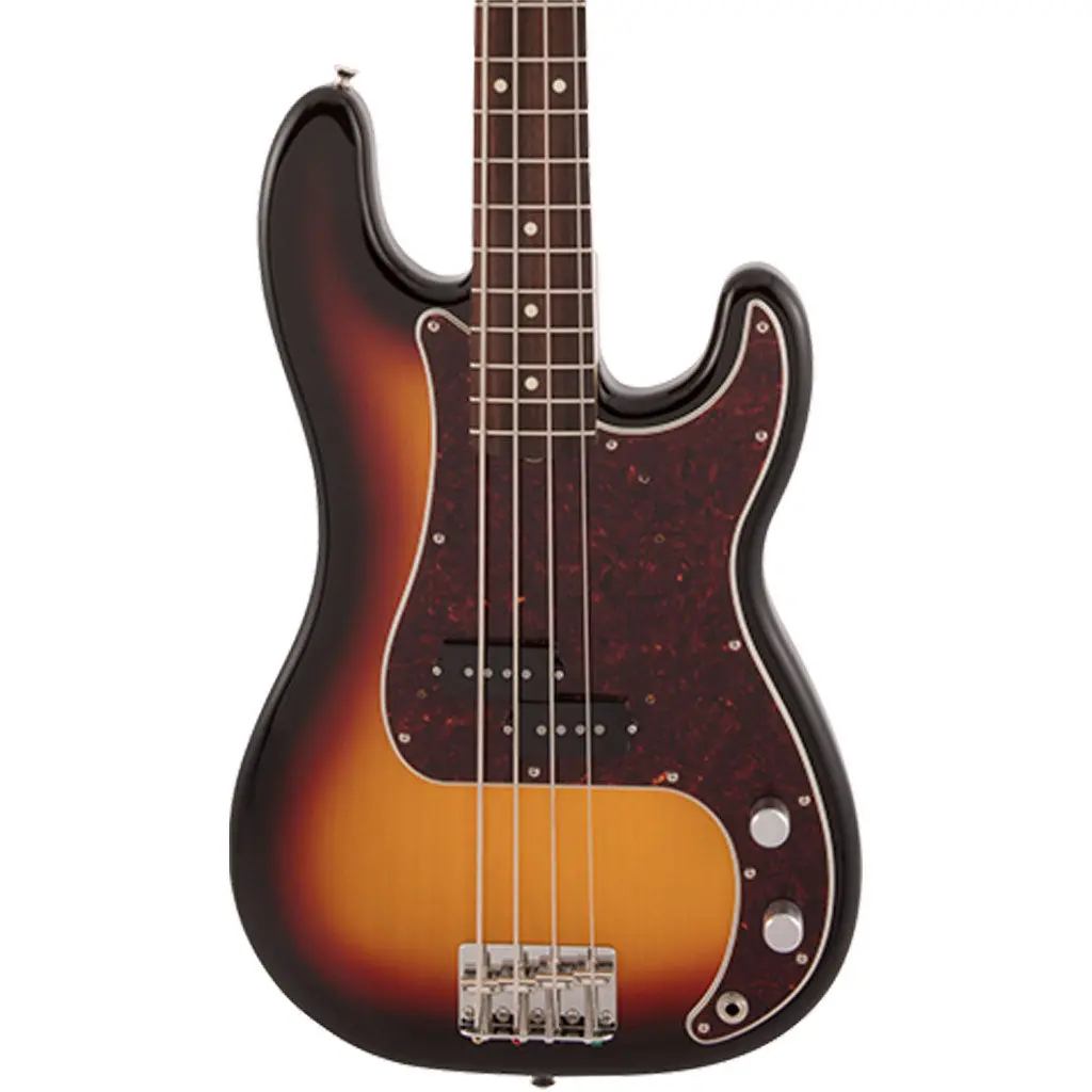 Fender Made In Japan Traditional 60S Precision Bass®, Rosewood Fingerboard, 3-Color Sunburst 1