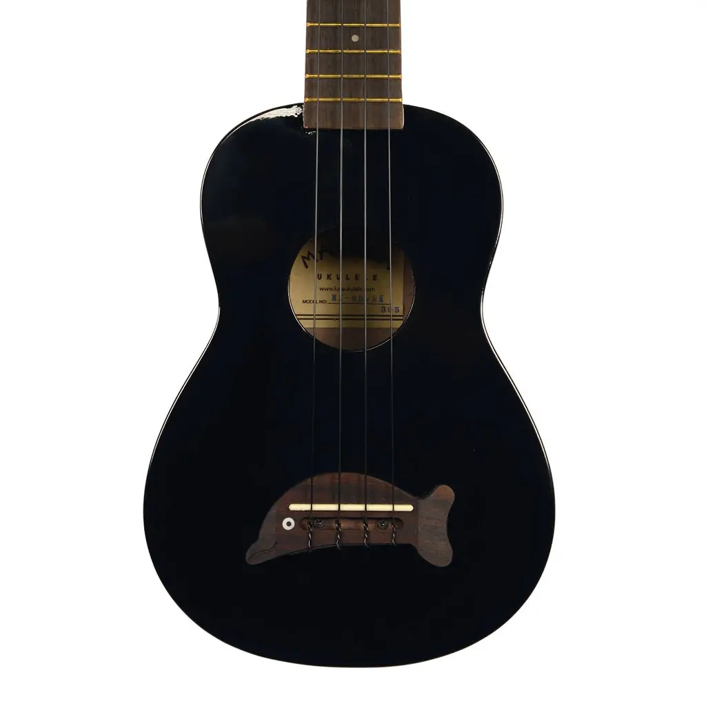 Makala Soprano Ukulele Dolphin Bridge - Black 1