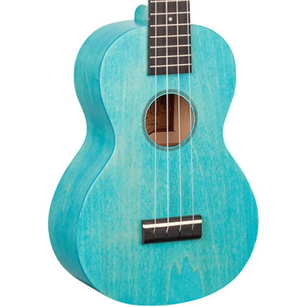 Mahalo "I" Series Concert Ukulele - Aqua Blue 1