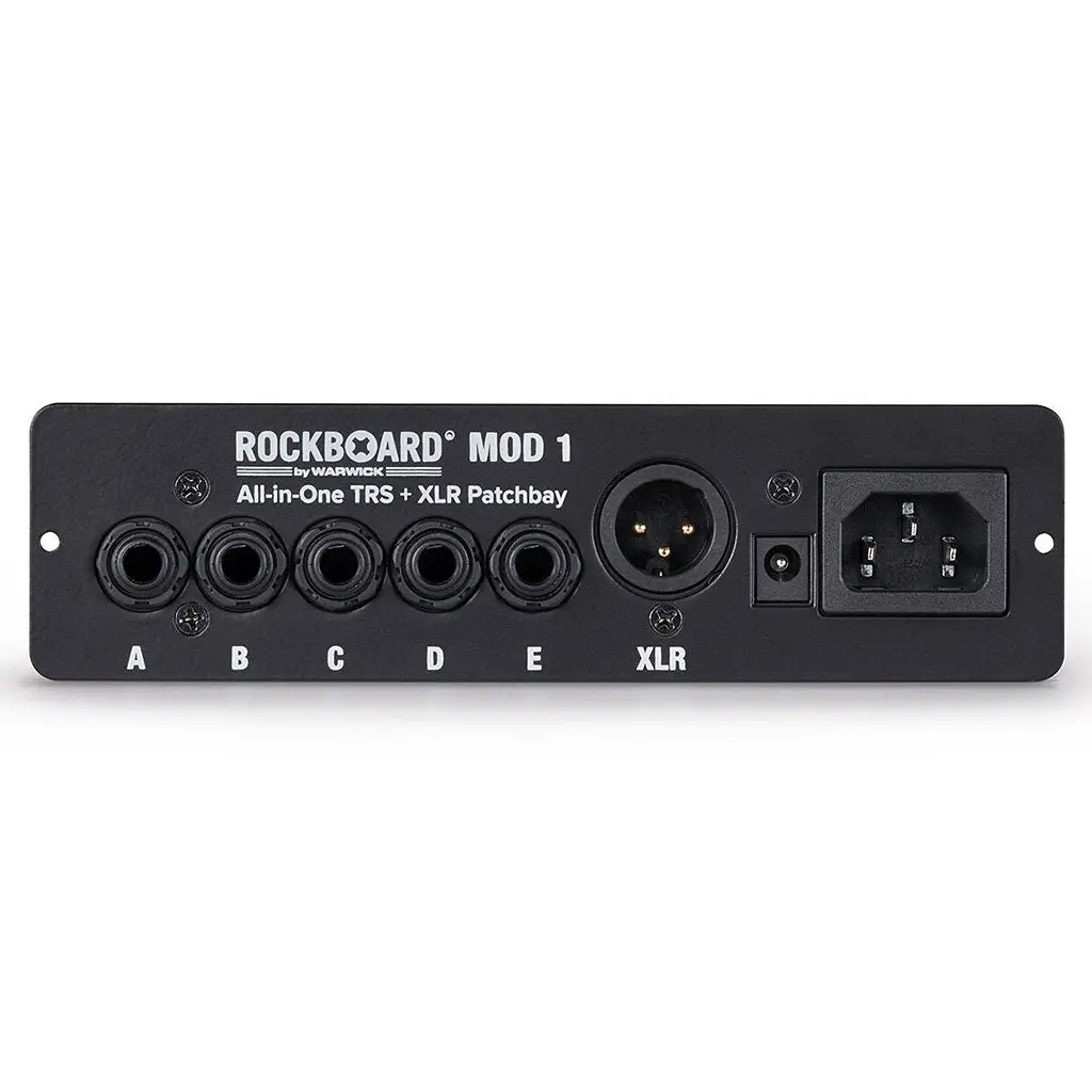 Rockboard Mod 1 V2 - All-In-One Trs & Xlr, Iec & Barrel Patchbay 1