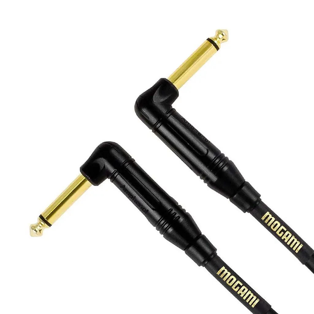 Mogami 18" Gold Series Pedal Cable - Angled/Angled 1