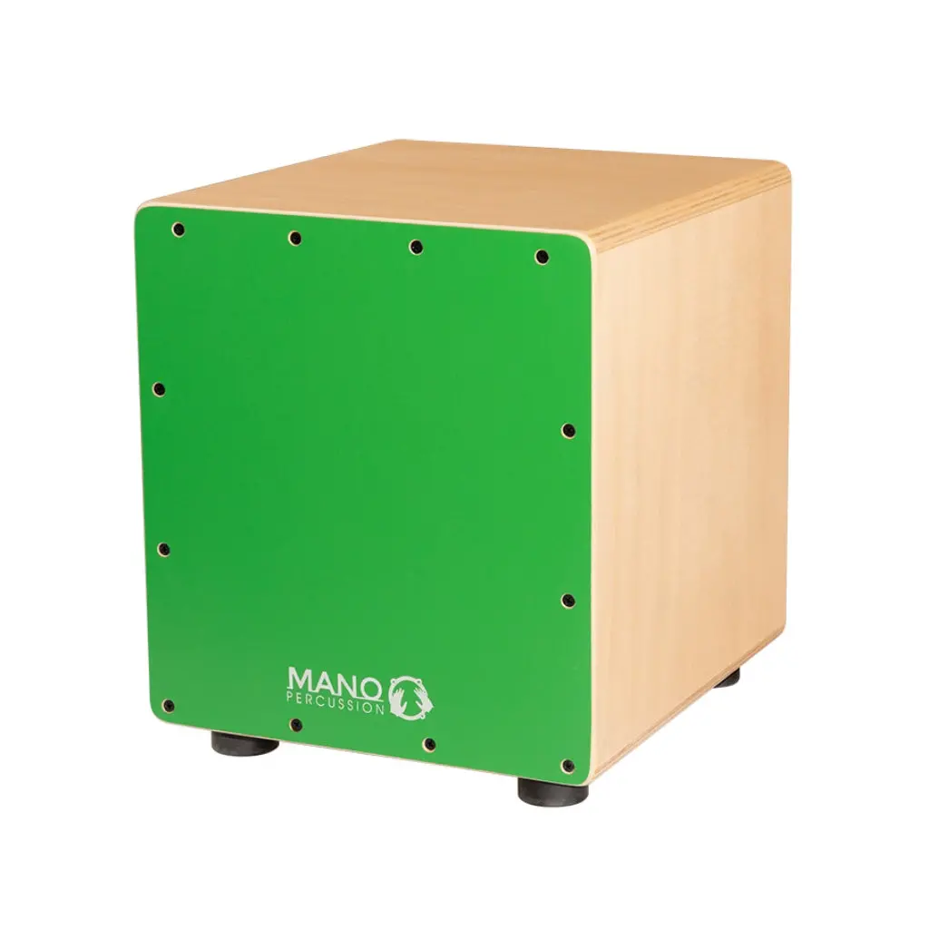 Mano - Mini Wooden Cajon - Green 1