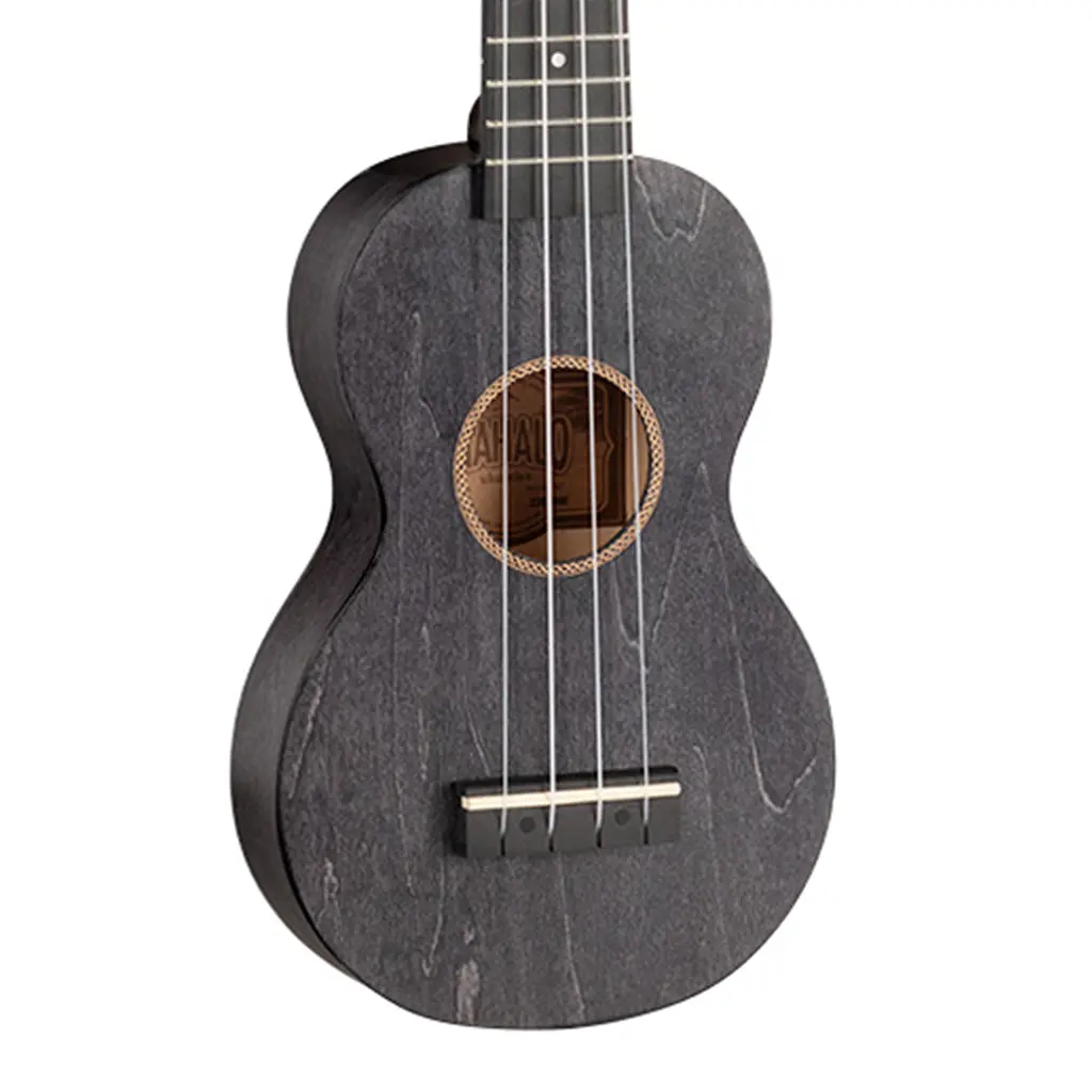 Mahalo Slim Line Soprano - Transparent Black 1