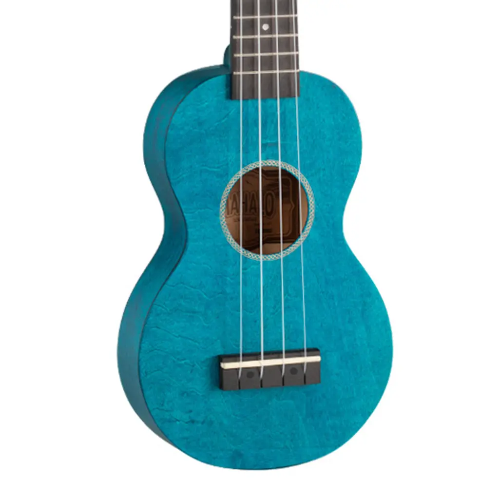 Mahalo Slim Line Soprano - Transparent Blue 1