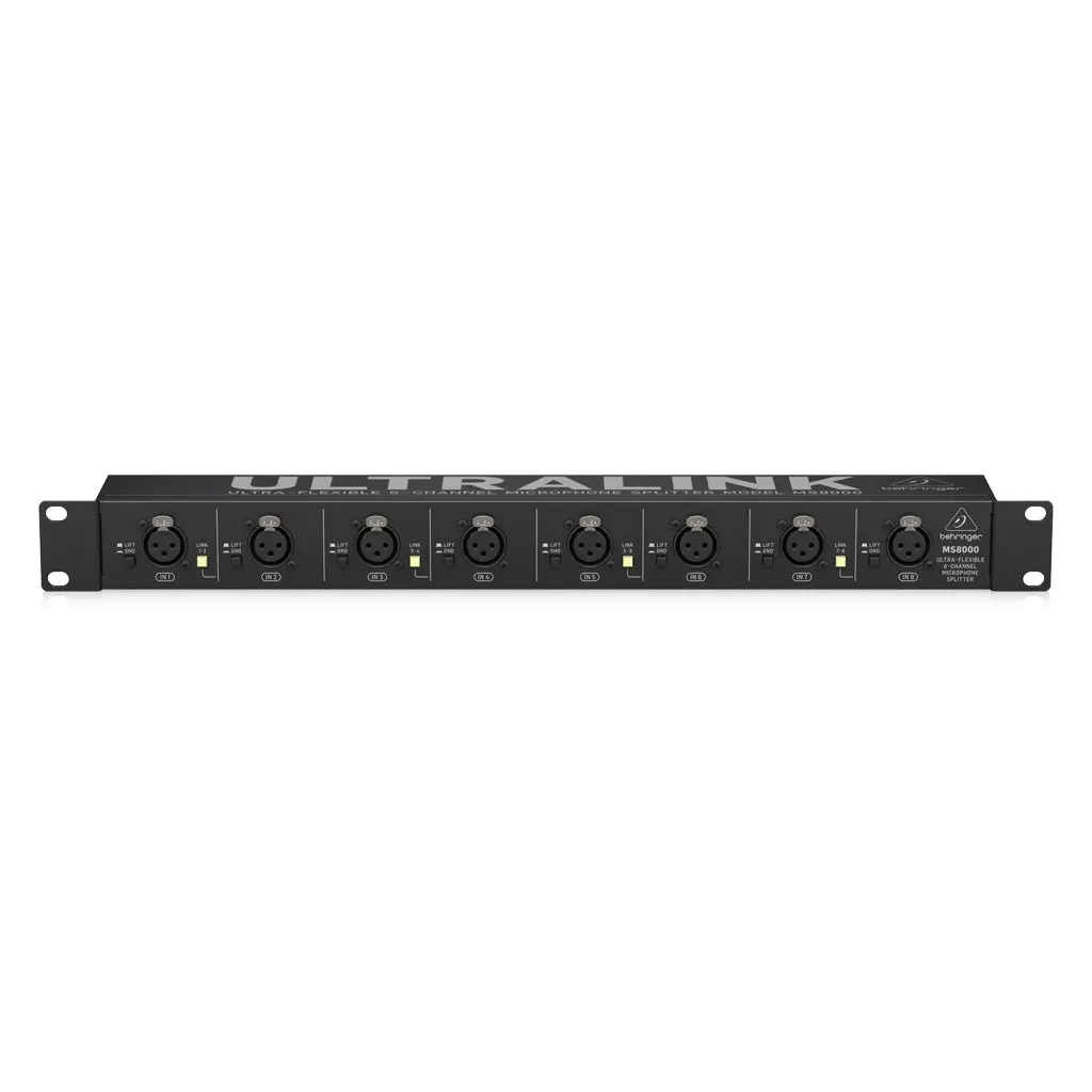 Behringer Ms8000 8-Channel Microphone Splitter 1