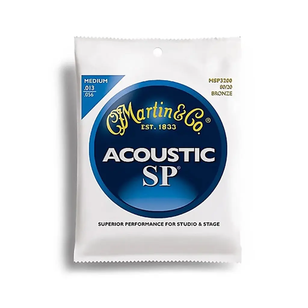 Martin Msp3200 - Sp Medium 80/20 13-56 Guitar Strings 1