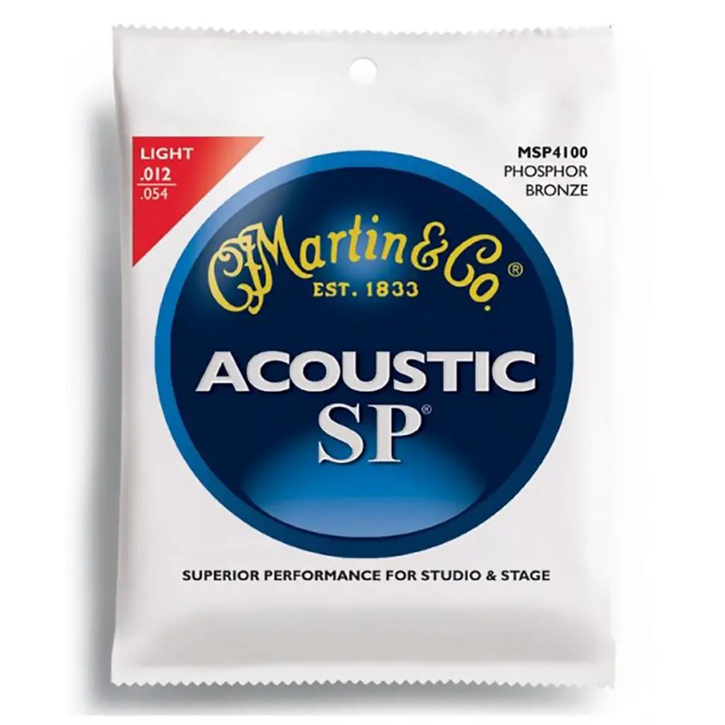 Martin Sp4100 - Sp Light 92/8 12 - 54 Acoustic Guitar Strings 1