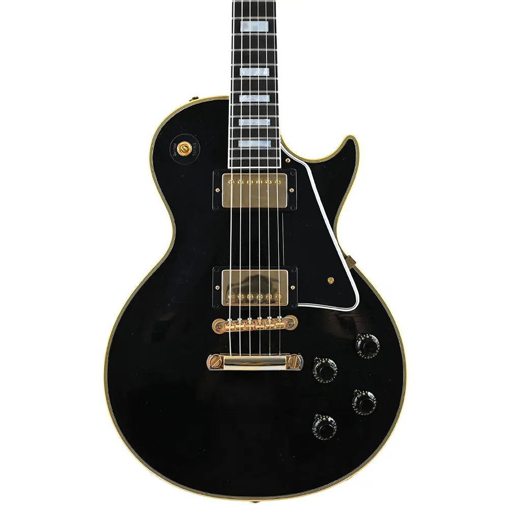 Gibson Custom Shop Murphy Lab 1957 Les Paul Custom - Ultra Light Aged - Ebony 1