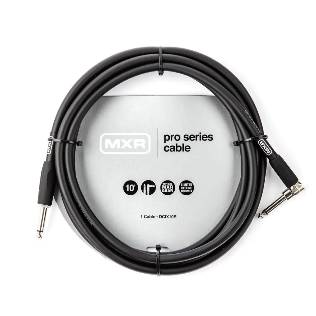 Mxr 10Ft Pro Instrument Cable - Right Angle 1